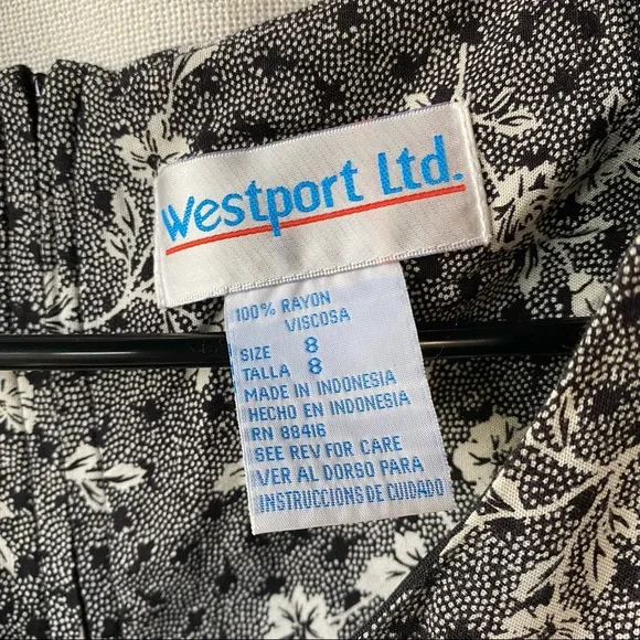 Vintage Floral Skort Romper - Picture 8 of 10